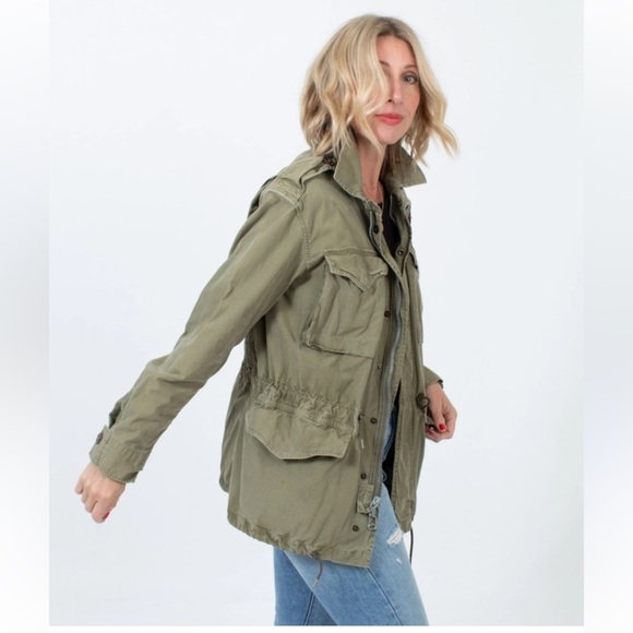 Buffalo David Bitton Jackets & Blazers - Buffalo Green Utility Camo Jacket Size Large